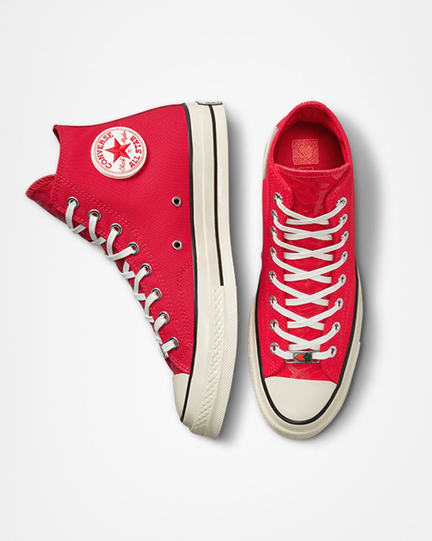 Men's Converse Chuck 70 Year of the Rabbit High Top Shoes Red / White / Black | AU 6C0E8H